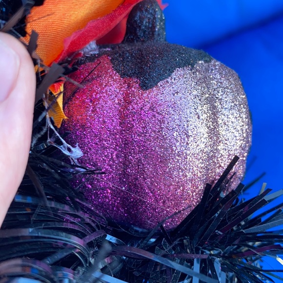 Custom By MeHalloween Wreath Orange Wrap Owl TwoPumpkins SixSpiders AutumnLeaves - Picture 7 of 9